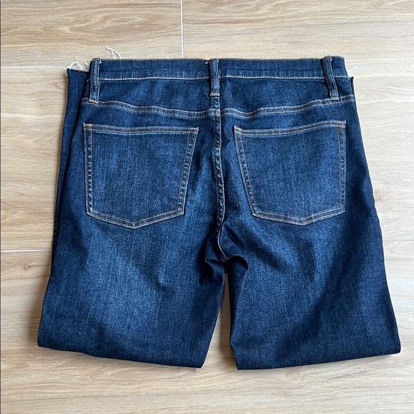 J. Crew Vintage Slim Straight Jeans - Dark Blue Sz 30 - Picture 8 of 9